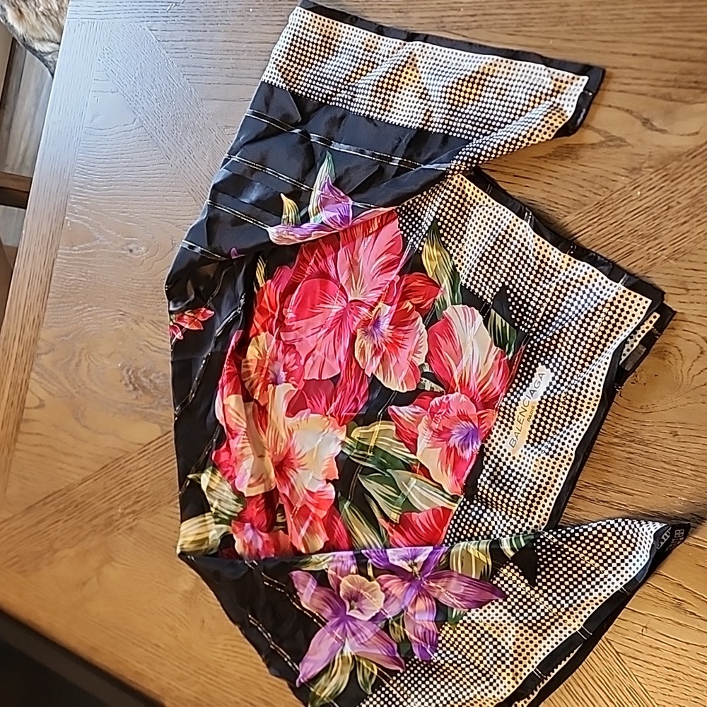 Balenciaga Silk Scarf